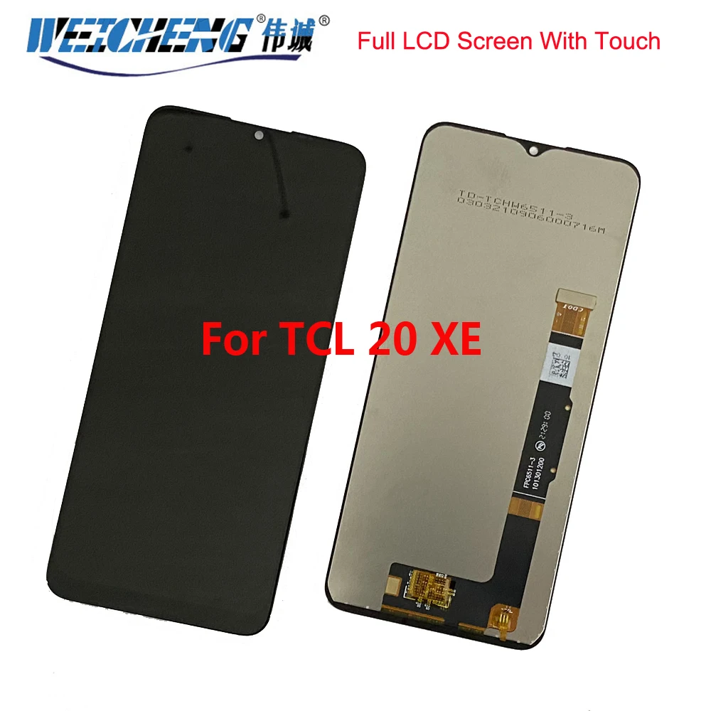 

Оригинальный ЖК-дисплей и дигитайзер сенсорного экрана для TCL 20 XE 5087Z, 6,52 дюйма, телефонные аксессуары для TCL 20XE, ЖК-дисплей с инструментами