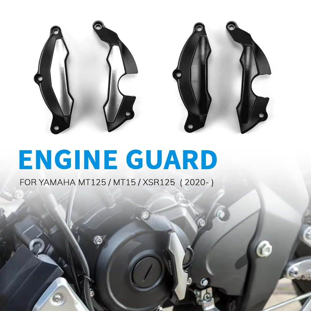 

Engine Guards Cylinder Head Guards Protector Cover Guard For YAMAHA MT125 MT-125 MT 125 MT15 MT-15 MT 15 XSR125 XSR 125 2020-