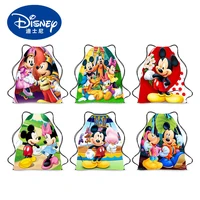 Anime Disney Mickey Mouse Backpack Bag Decorations Gift Nonwoven Drawstring Bag Kid Party Baby Shower Supplies Birthday Gifts 2