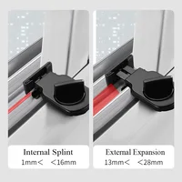 2Pcs Adjustable Sliding Window Limiter – Baby Safety Lock for Child Protection