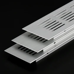 Vent Perforated Sheet Aluminum Alloy Air Vent Ventilator Grille Cover For Closet Shoe Cabinet Wardrobe Decoration Cover