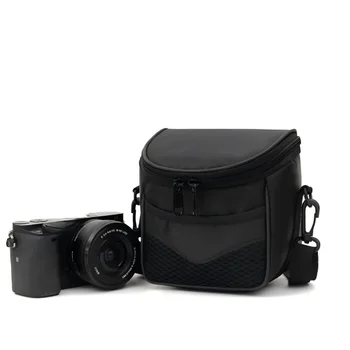 Borsa per Fotocamera a Tracolla Singola per DSLR e Mirrorless, Adatta per Fotocamere Digitali e Teleobiettivi
