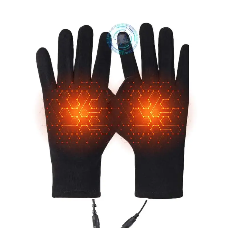 

Перчатки с подогревом для мужчин и женщин, перчатки с подогревом для улицы, перчатки с подогревом для сенсорного экрана, перчатки с подогревом из полиэстера, перчатки с подогревом USB, хорошие автомобильные