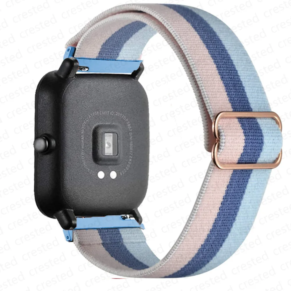 Scrunchie Nylon Sport Bracelet Band for Smartwatch - 22mm Strap Accessories
