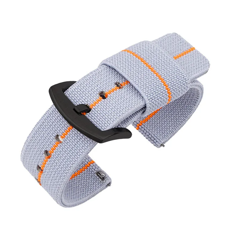 Durable Nylon Military-Style Elastic Watch Band
