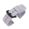 Grey orange black