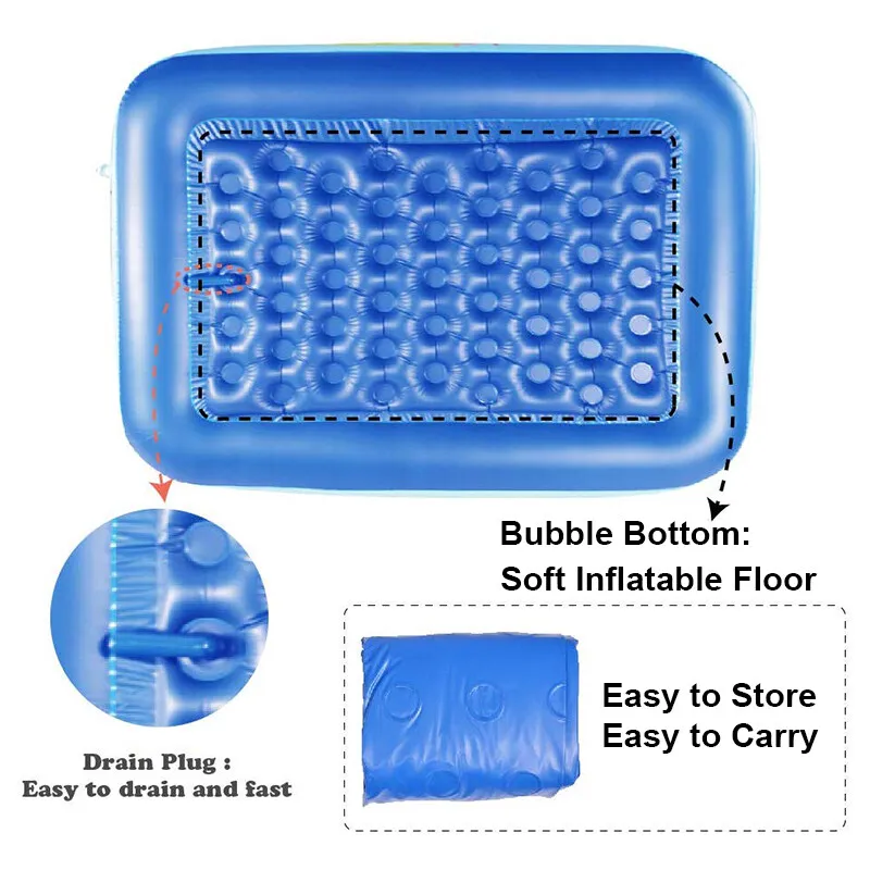 Inflatable Swimming Pool Family Adult Children Baby Indoor Outdoor Game Party Toys