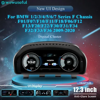 Panel de Instrumentos Digital para BMW Serie 1, 5, 6, 7 GT-F07 F10 F11 F01 F02 F30 F31 F20 F52 2010-2019, Cabina Virtual 1