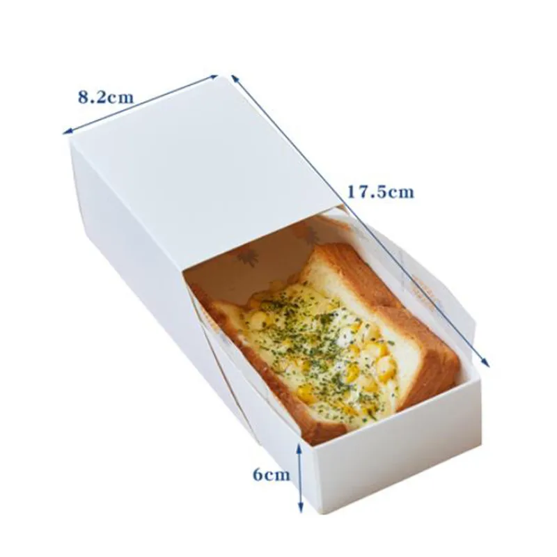 10/20Pcs Disposable Snack and Sandwich Boxes, Paper Takeout Boxes for Hot Dogs, Toast, ... - SKU DSSB1750 - UGI Packaging