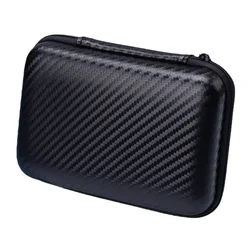 Portable Shockproof Game Console Storage Bag - Protective Case and Cover (Black)