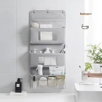 Wall Hanging Organizer Bag Non-Woven Fabric Door Wardrobe Hanging Storage Bag Living Room Bedroom Toy Cosmetic Kitchenware Box 2