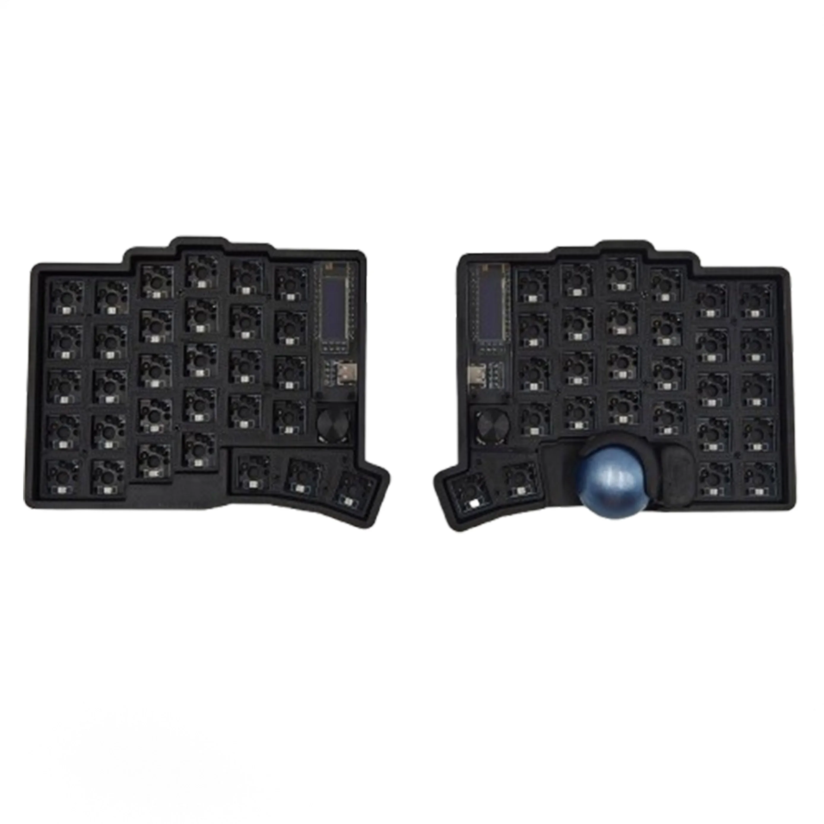 新品】Keyball39 (改) 有線 自作キーボード 分割キーボード キーボール