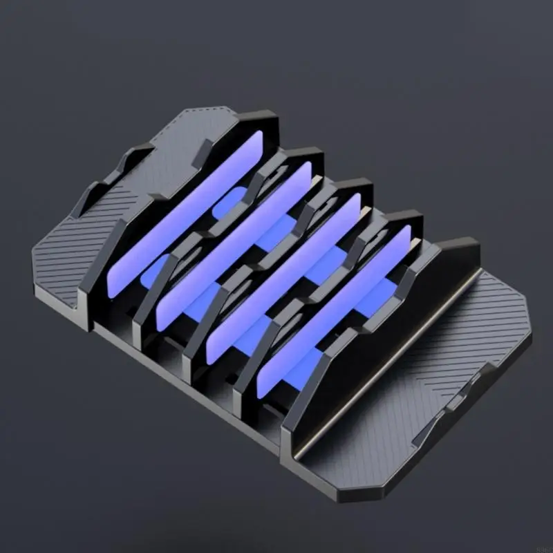 멀티 레이어 수직 노트북 주최자 스탠드 홀더 사무실 홈 스토리지 ABS 플라스틱 896C를위한 슬립 증거 기반