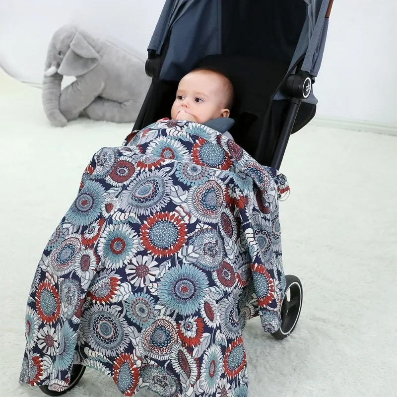 Cotton Breastfeeding Cover Baby Feeding Nursing Covers fashion Nursing Apron Outdoor Privacy Cover Mother Cloth