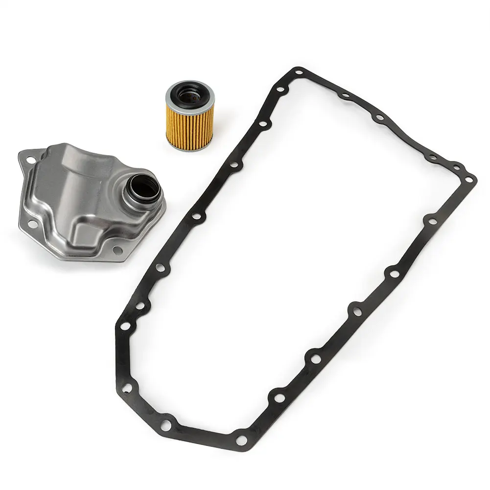 Transmission Oil Filter Strainer + Pan Gasket for Mitsubishi Outlander 2 3 ASX RVR Delica Lancer 2824A007 2824A006 2705A015