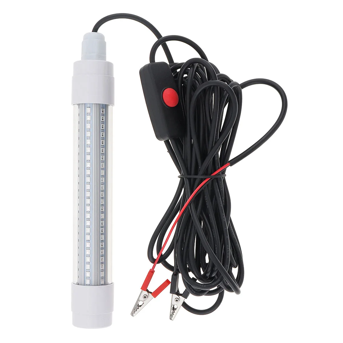 

Blue Light LED Fishing Lamp 1600Lumens Underwater Lure Bait Submersible Fish Finder Light for Night Fishing with 5M Power Cord