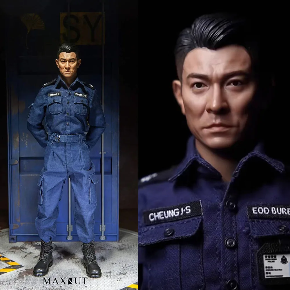 

MAXNUT EOD FS-02 1/6 Male Soldier Andy Lau Bomb Disposal Expert Police Uniform Version Full Set 12Inch Action Figure Model Toys