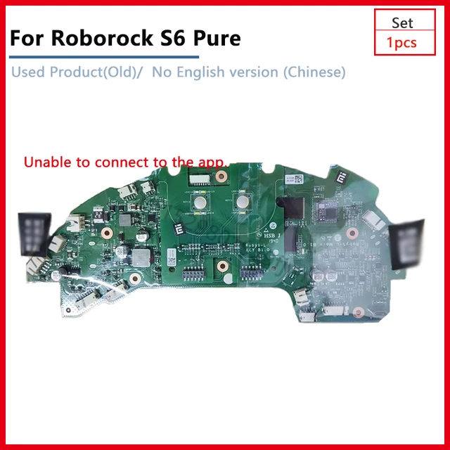 Original Motherboard Für Xiaomi Roborock S6 Reine Ersatz Teile Roboter- staubsauger Hause Zubehör (Keine Englisch version) - AliExpress