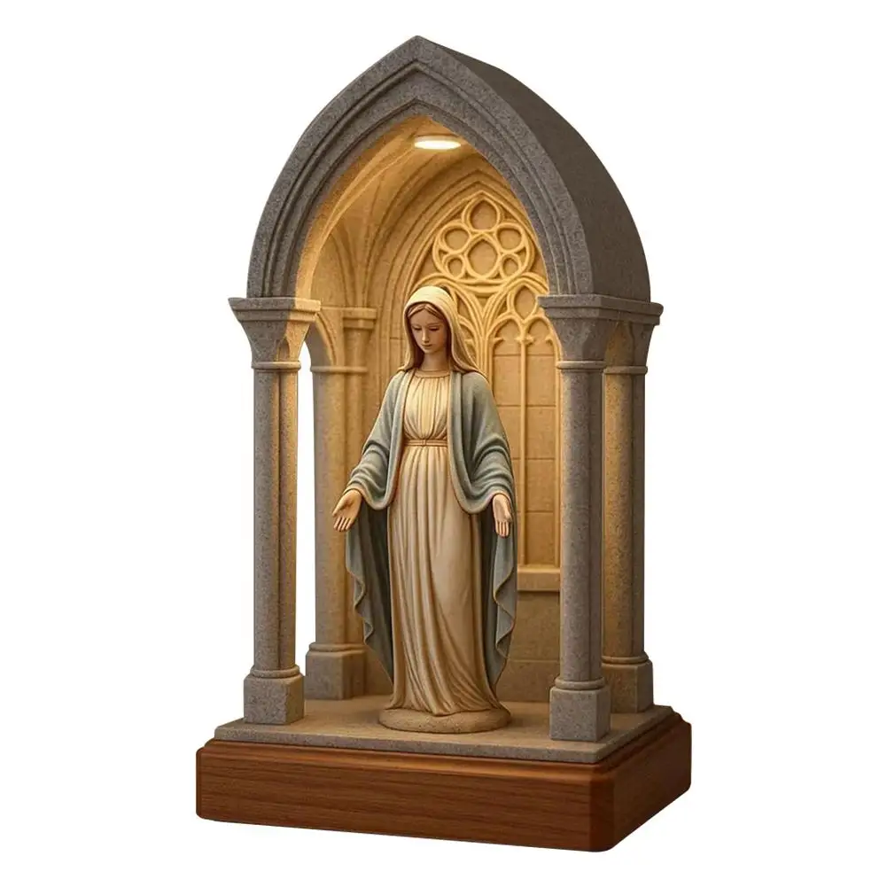Jesus & Virgin Mary Statue 2
