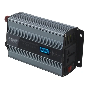 CARUTU PURE sine WAVE อินเวอร์เตอร์ 12V 220V อินเวอร์เตอร์ 12 V 230 V Full sustain Power 300W Peak 600W สําหรับแสงพัดลมคอมพิวเตอร์ 1