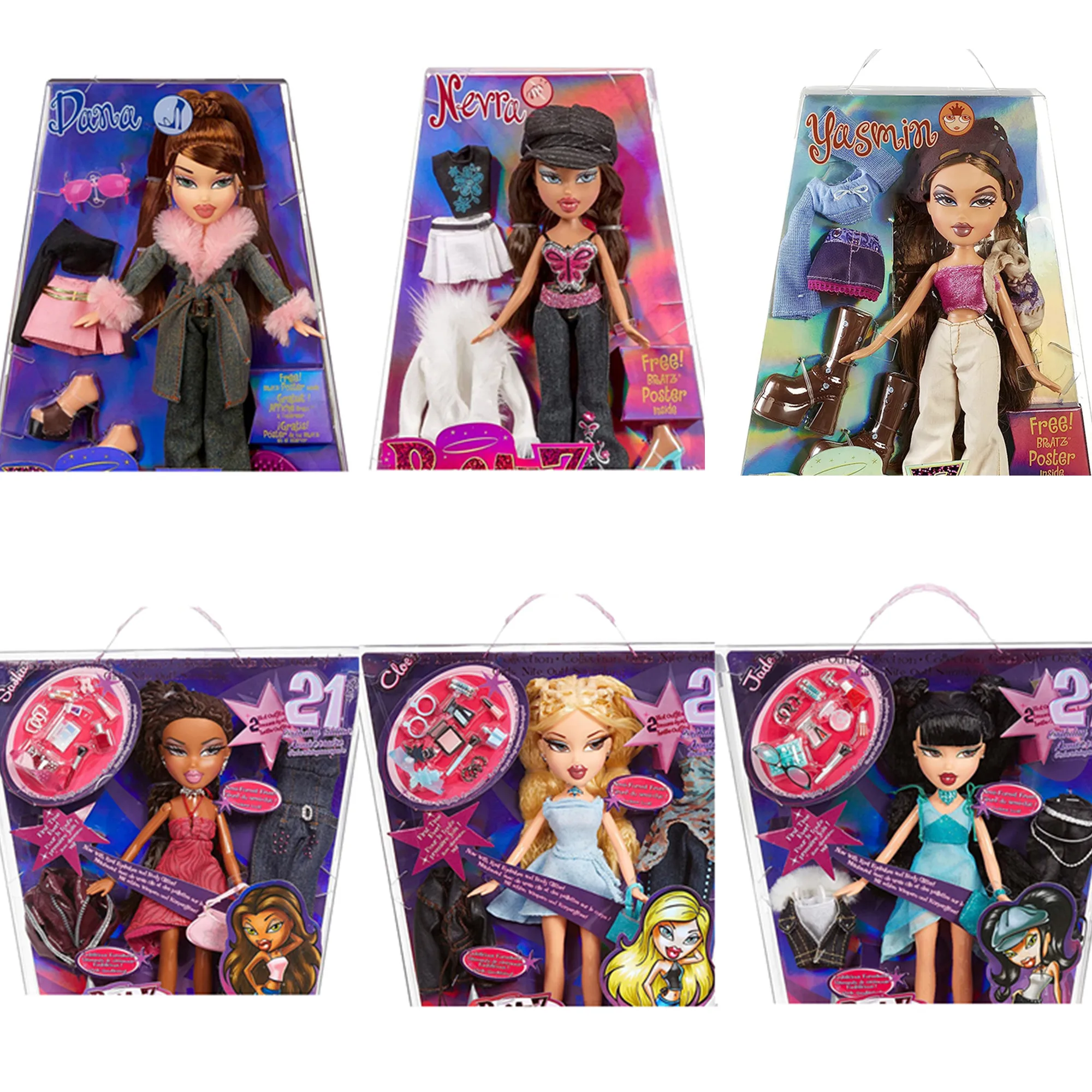 Bambola Di Moda Jade Xp Nevra Kumi Cloe Kiana Yasmin Doll