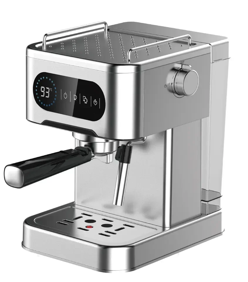 Hot Sale Electric Espresso Coffee Machine Stainless Steel Capsule Coffee Maker For Household And Outdoor Use 3