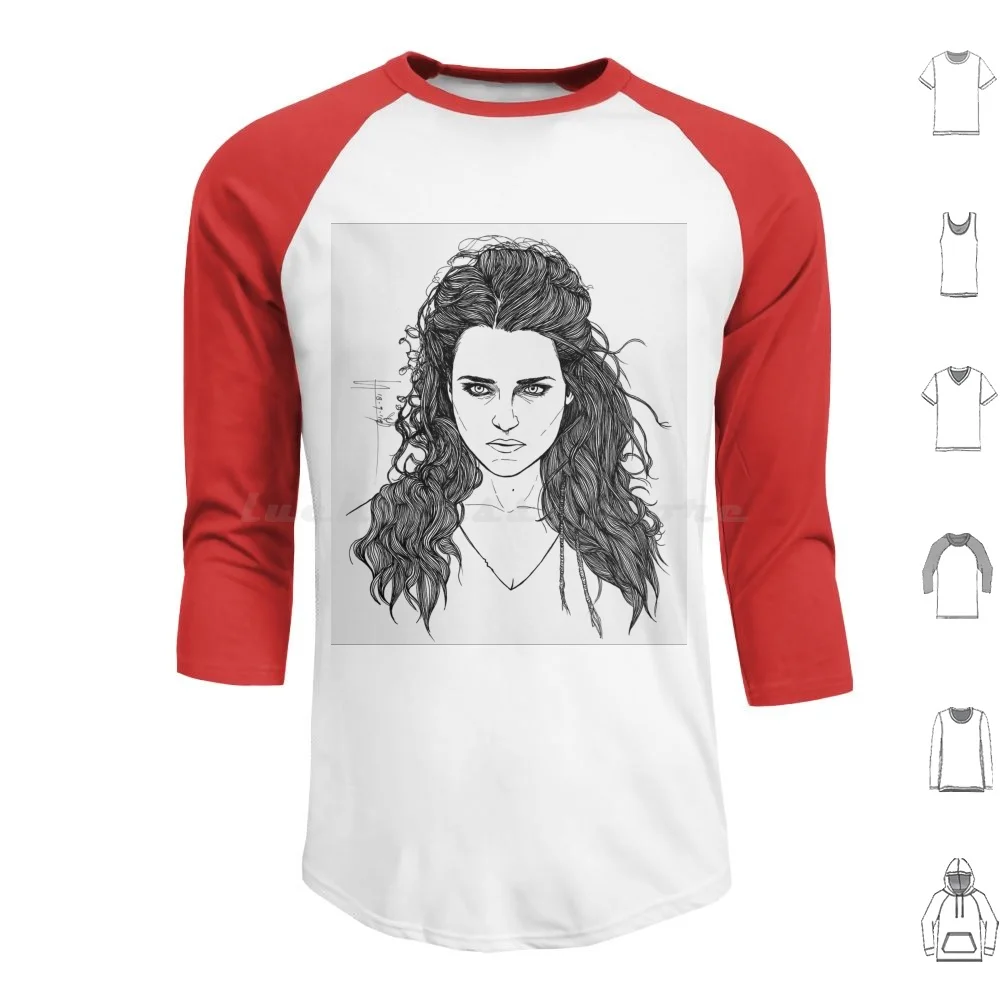 Mortana Pendragon Felpe Con Cappuccio Manica Lunga Morgan Pendragon Katie Mcgrath Supercorp