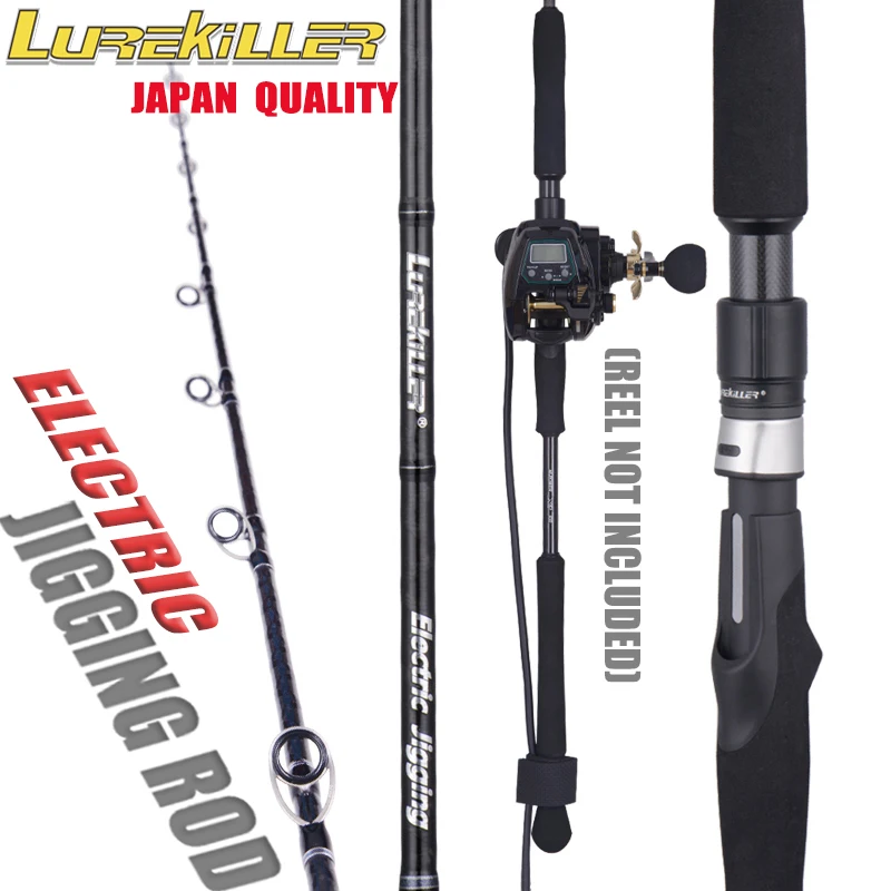 Lurekiller Ocea EJ Electric Jigging Rod 1.91M Fuji Kw Guides Jig Lure 400g  Japan Quality Fast Jigging Saltwater Ocean Boat Rod