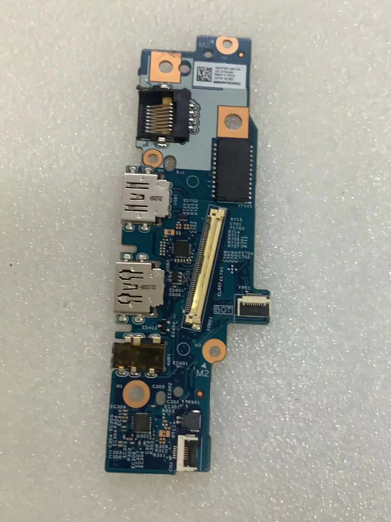 Placa de Circuito io do Lado Direito com Slot sd Usado-novo para Dell Latitude 3420 Audio Usb Rj45 0f78fc 0ftkj8 - Imagem 3