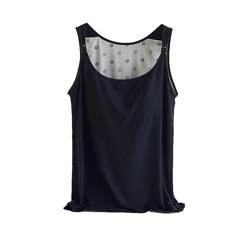 Umstands-Stilltop aus Modal-Baumwolle, Sommer-Stillunterhemd, Still-Loungewear, Postpartale Erholungskleidung – Detail 13