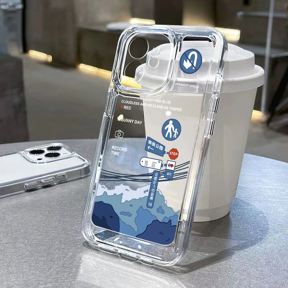 Custodia Graffiti Art Per Iphone 14 11 13 12 Pro Max X Xr Xs Max 7 8 Plus Iphone 11 Iphone 14 Iphone 13 Iphone 12 Cover Antiurto Trasparente