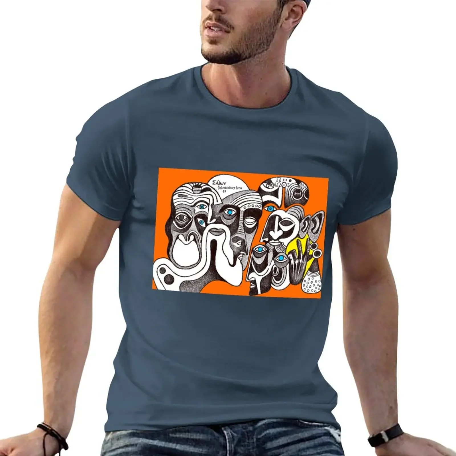 

The hand of Zygmunt Bauman (detailed drawing) T-Shirt korean fashion Aesthetic clothing funnys shirts graphic tees mens t shirt