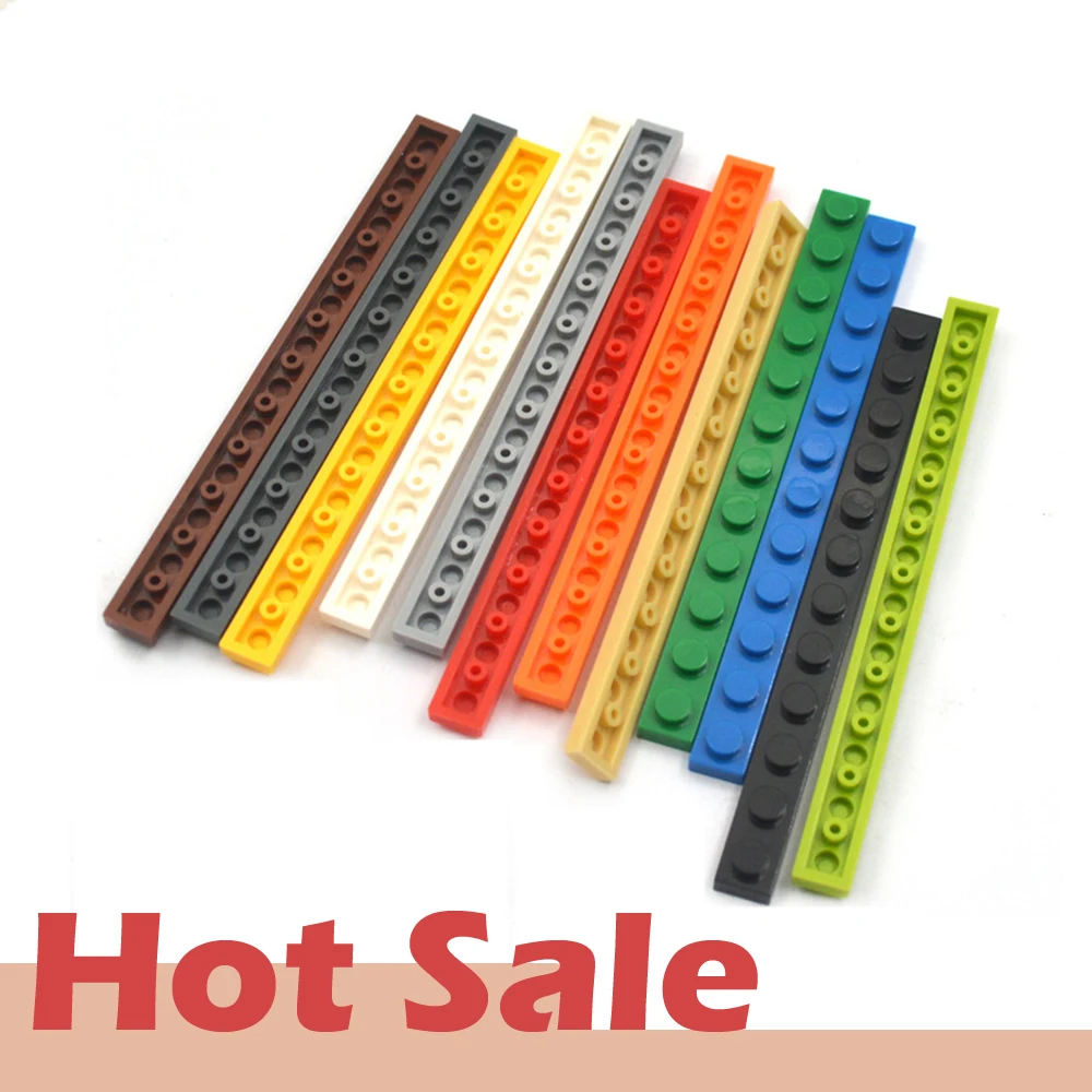MOC 10PCS 1X12 플레이트 빌딩 블록 피규어 브릭 조립 키트 하이테크 보드 하우스 브릭 입자 DIY 아이디어 장난감 어린이 선물