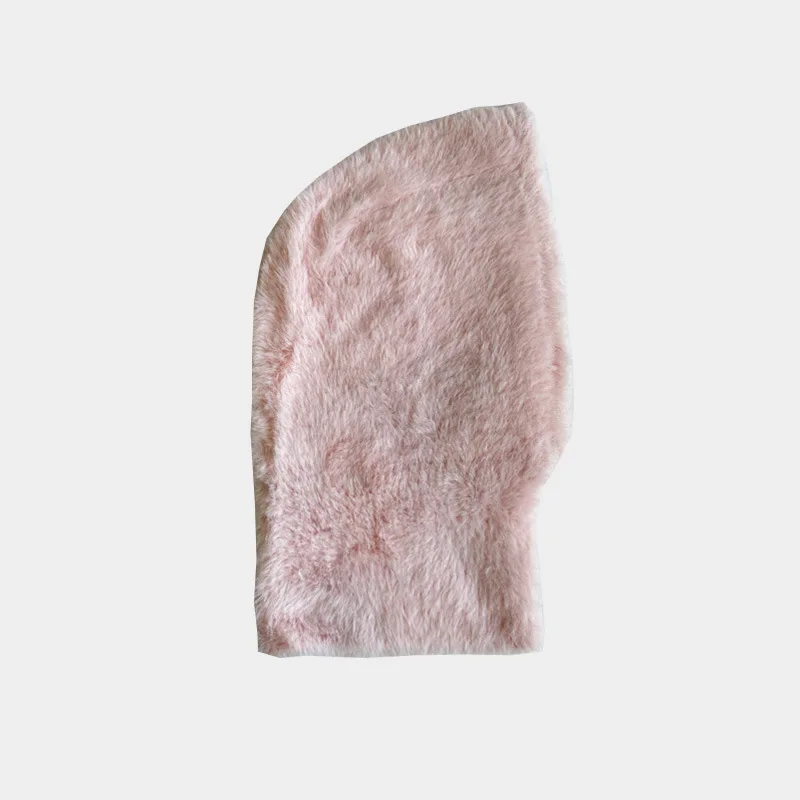 Faux Mink Fur Winter Balaclava Hat Beanie for Women 6