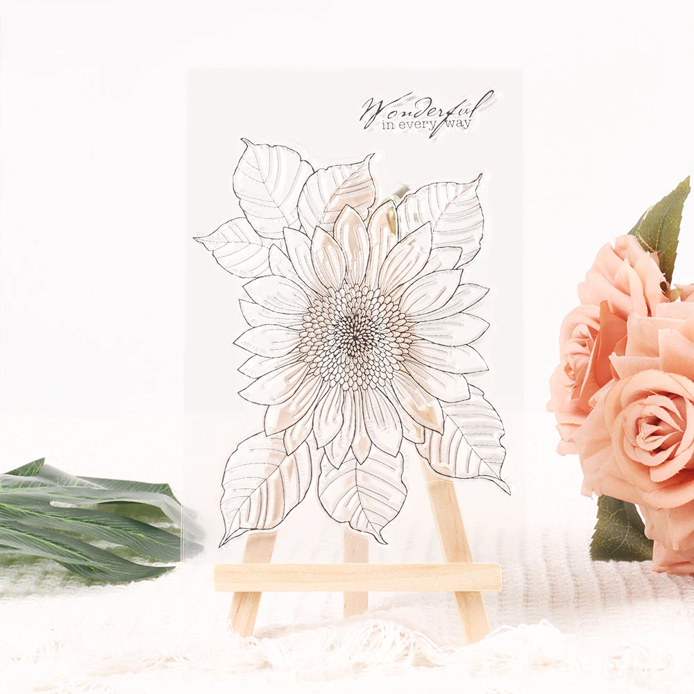 Vintage Flower Series Clear Silicone Stamps Journal Handbook Scrapbook Album Labels DIY Collage Aesthetic Craft Rubber Stamps clear stamps,clear rubber stamps