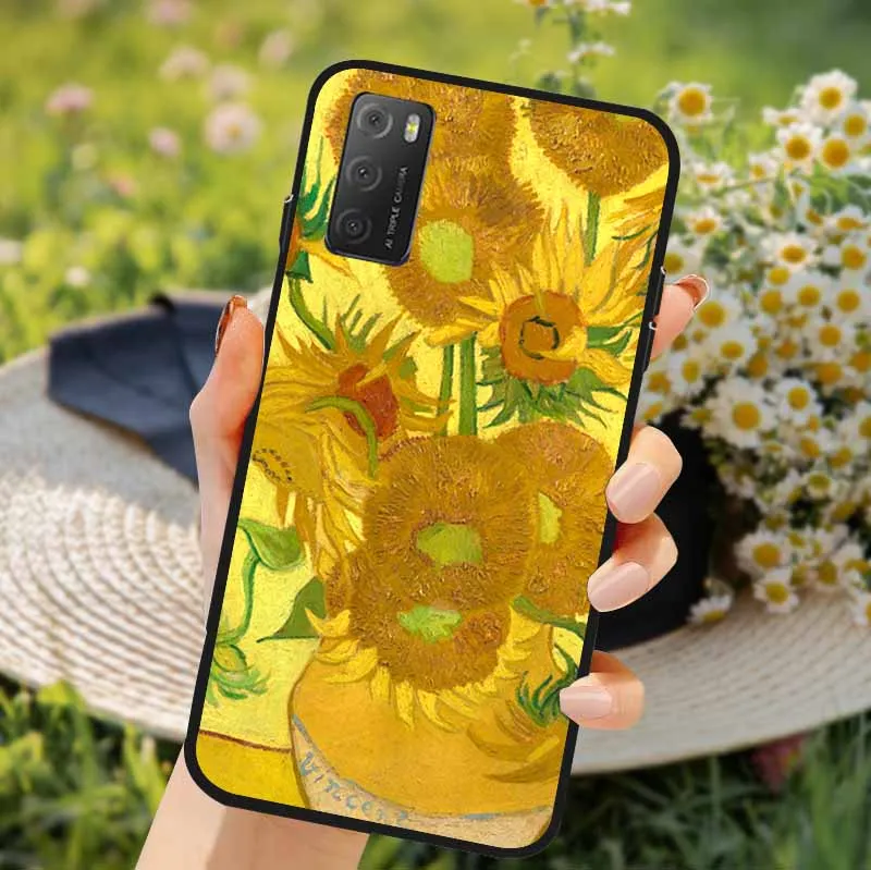 3D Soft TPU Floral Embossed Silicone Phone Case - Elegant Flower Design Back Cover