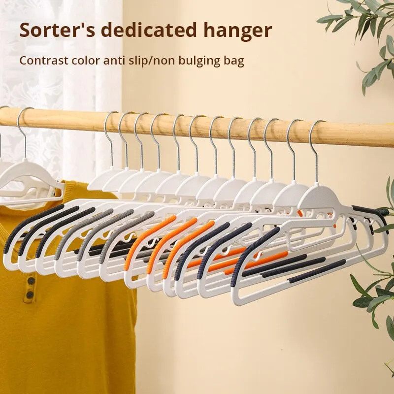 Locking Antitheft Hook 17 Plastic Heavy-Duty Suit Hanger For Sale