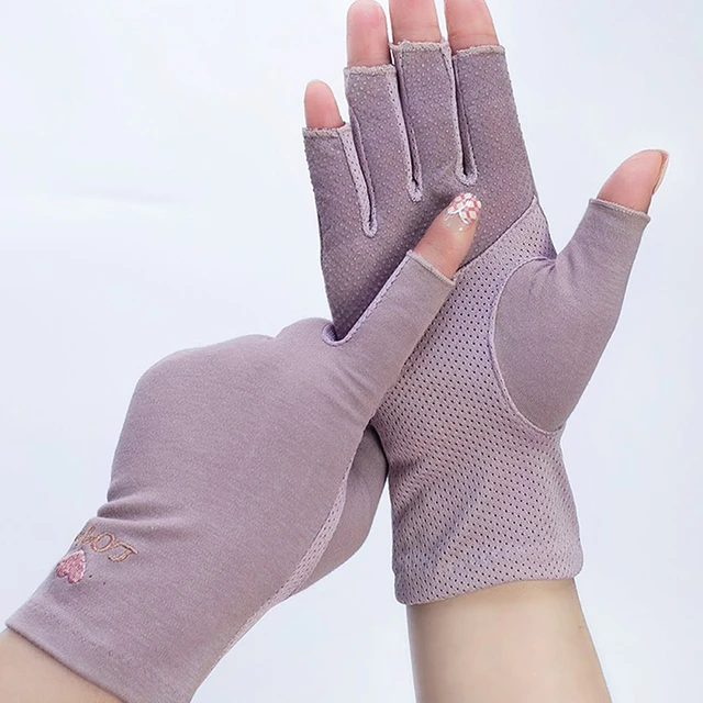 3 paires de gants de bouclier UV Manucure Glove Anti Maroc