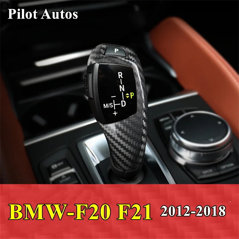 

Rear Carbon Fiber Car Gear Shift Knob Cover Trim Sticker For BMW F20 F21 2012 2013 2014 2015 2016 2017 2018
