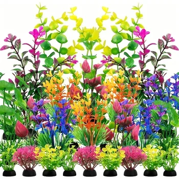 Artificial Aquarium Plant Set 1