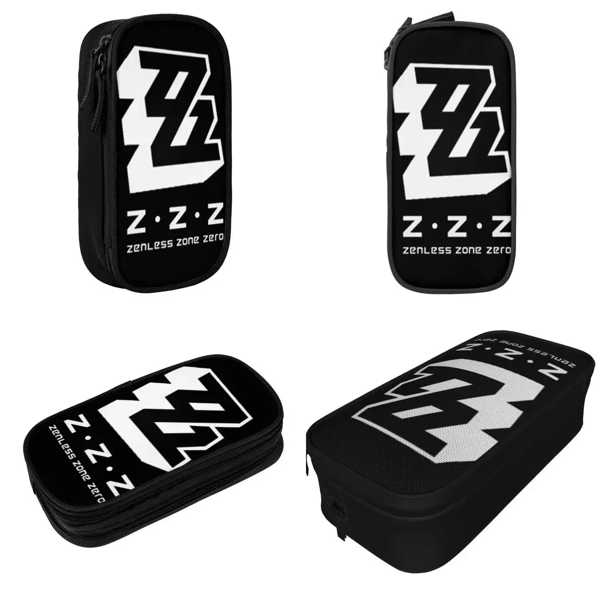 Fashion Zenless Zone Zero Pencil Case ZZZ Game Pencilcases Pen Holder for Girls Boys Big Bag Students School Zipper Stationery 2