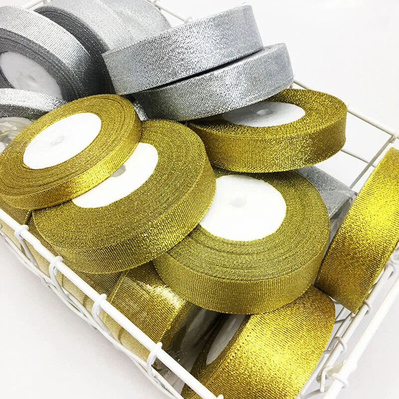 Golden Satin Ribbon 15mm  Silk Ribbons - 6mm 10mm 15mm 20mm 25mm 40mm 50mm  Silk - Aliexpress