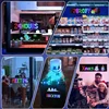 Car Devil‘s Eyes LED Matrix Pixel Panel Flexible Screen USB Plug-in App Control DIY Animation Display for Car Bars Party 4
