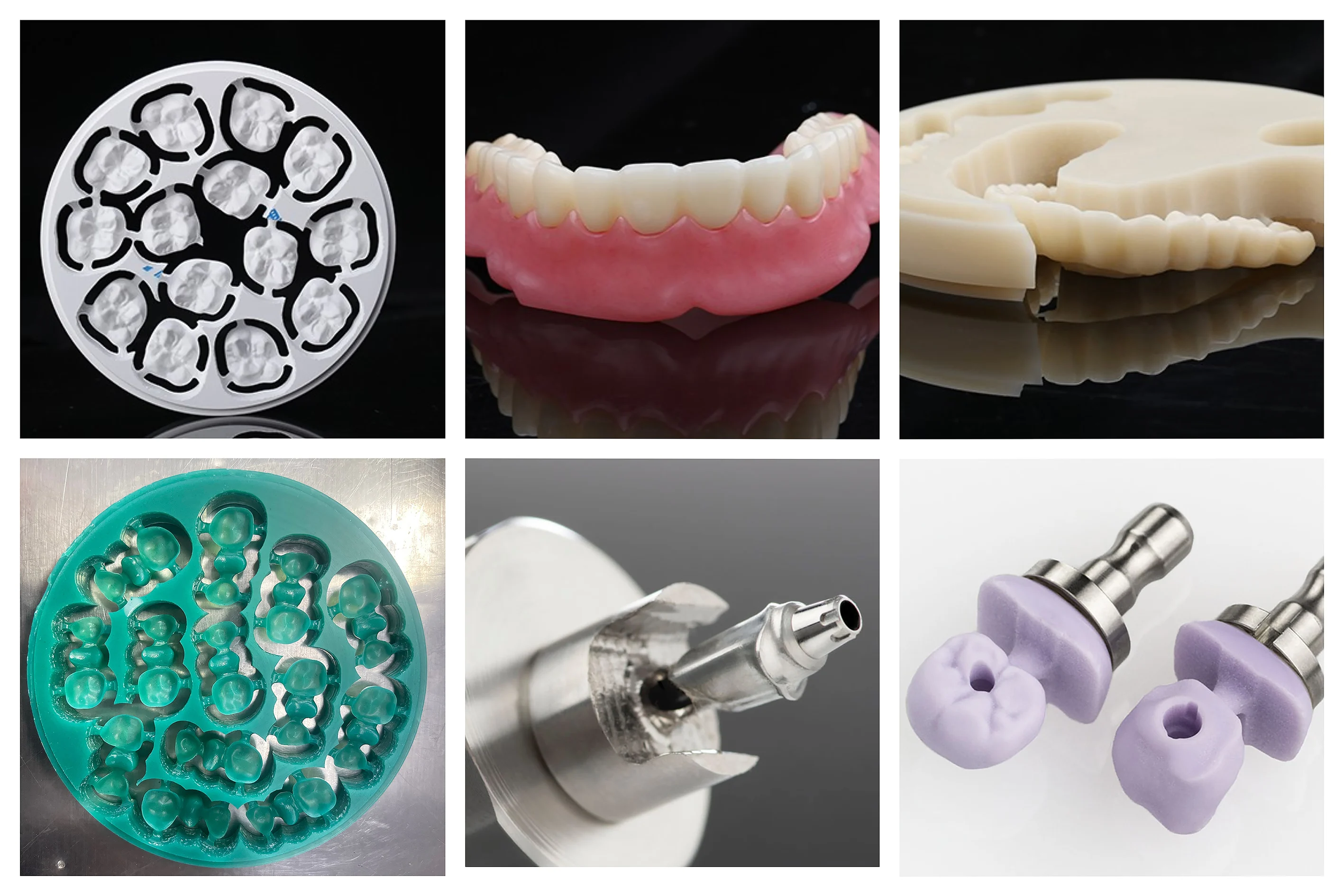 Fräsbohrer für Dental CAD/CAM Glaskeramik Aidite Cutter Fräsbohrer D4 Dentalfräsbohrer für Lithiumdisilikat-Glaskeramik – Detail 15