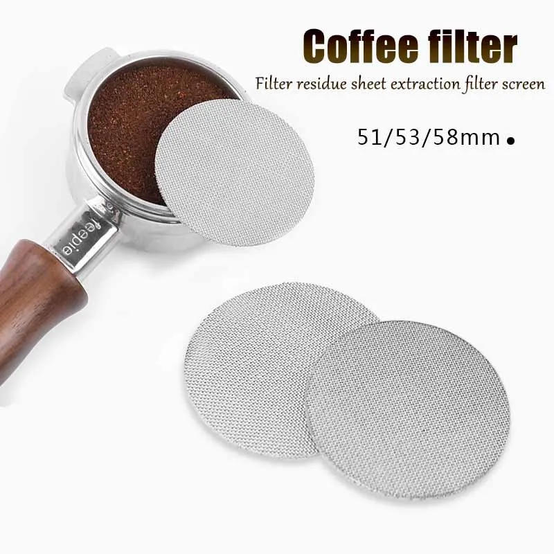 

Фильтр для кофе из нержавеющей стали, ручка для кофемашины, вторичное разделение воды, фильтр для кофе, фильтр для удаления остатков