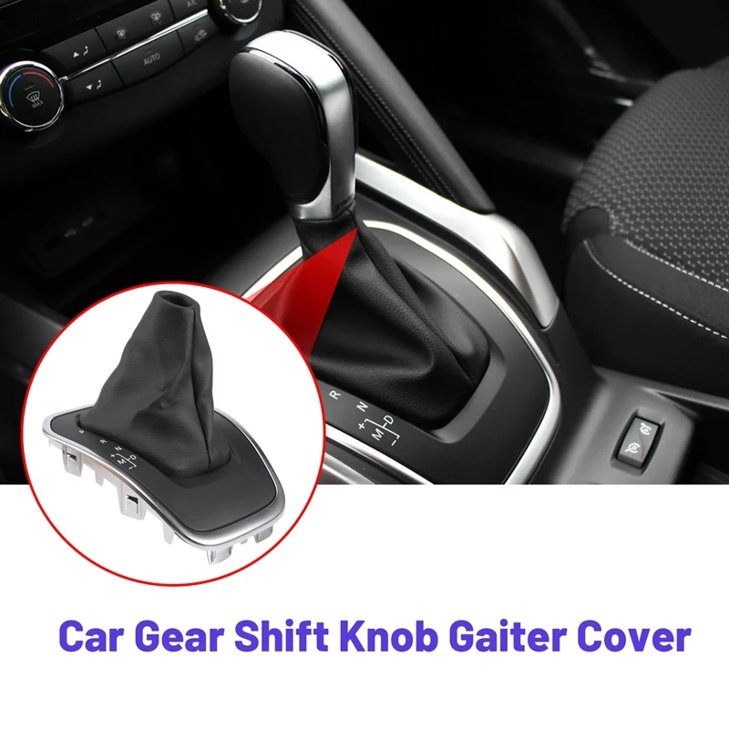 

Car Gear Shift Knob Gaiter Cover Boot Frame Trim Dust Cover For Renault Keleos Kadjar 2015-2021