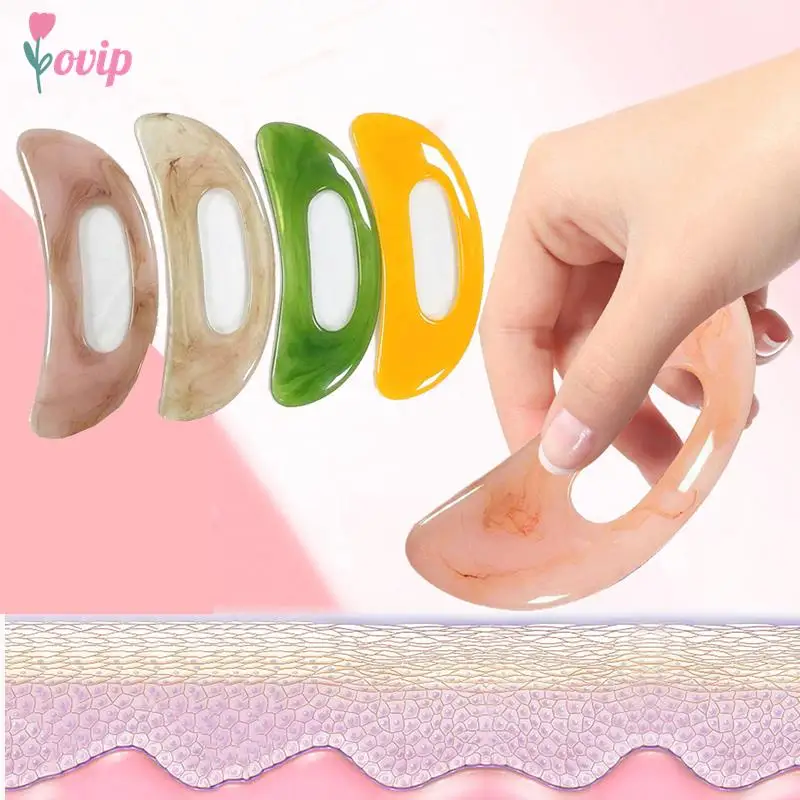 

Guasha Board Resin Beeswax Massager Scraper Chinese Gua Sha Tool For Face Neck Back Body Acupuncture Pressure Massage Therapy