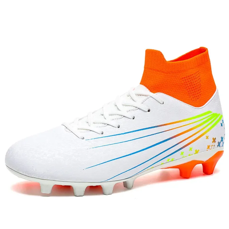 Big Size 35-47 High Top Baseball Shoes Baseball Training Shoes Non Slip Long Spiked Sneakers Outdoor Sports