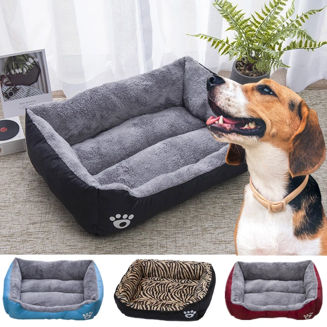 Dog Bed Mat Kennel Soft Dog Puppy Pet Supplies Nest For Small Medium Dogs  Winter Warm Plush Bed House Waterproof Cloth Pet Beds - AliExpress