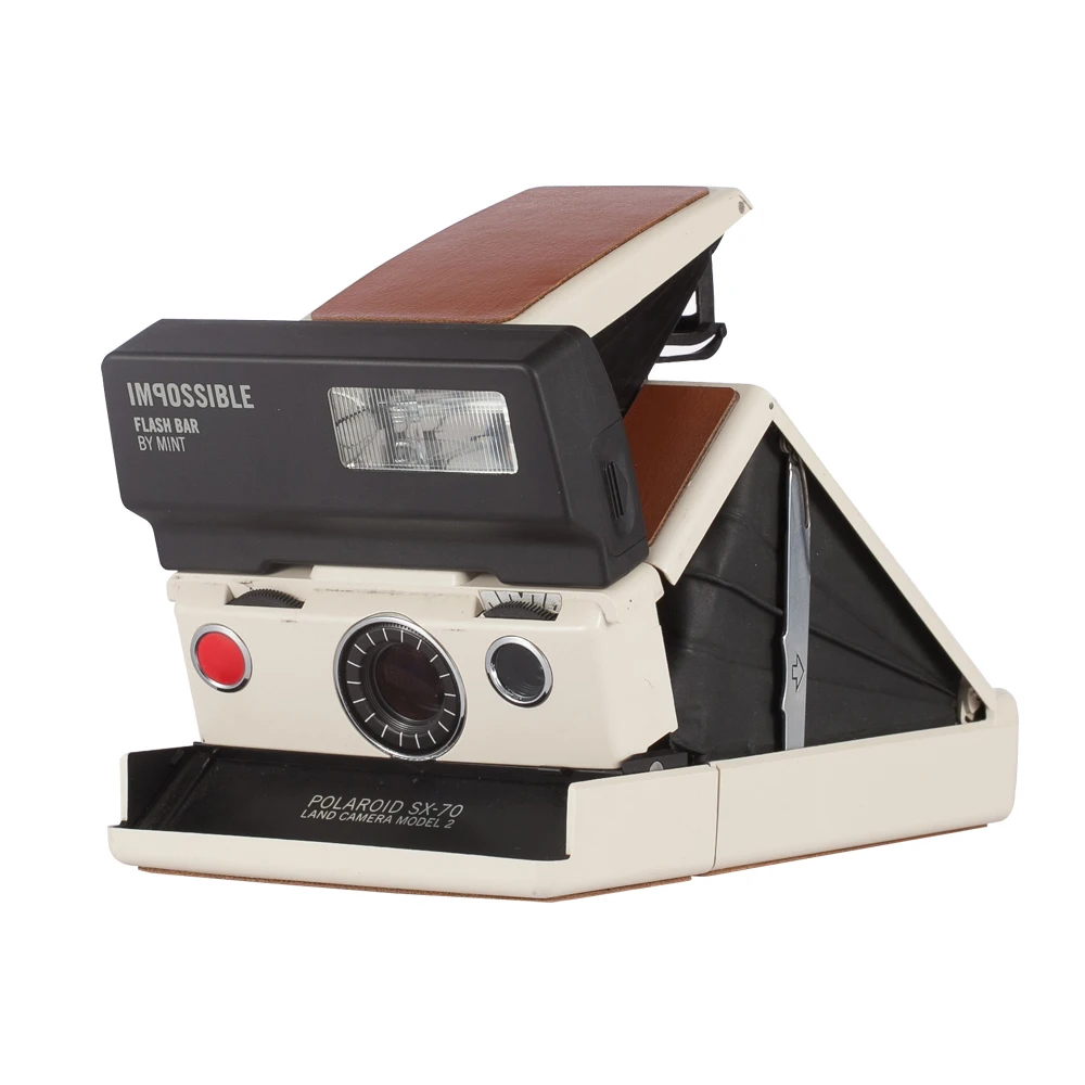 Mint Polaroid SX70 Flash, 2,0 nuevo Onestep Rainbow Machine Filter